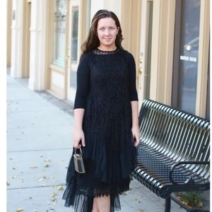 Black top Dainty jewells